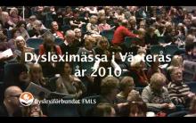 Full Föreläsningssal. Dysleximässan Västerås 2010
